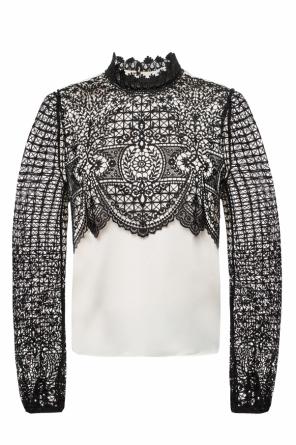 Openwork-trim top, zdjęcie 1 Openwork-trim top od Self Portrait